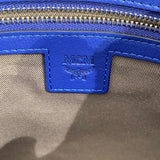 エム・シー・エム MCM クラッチバッグ ブルー レザー メンズ クラッチバッグ