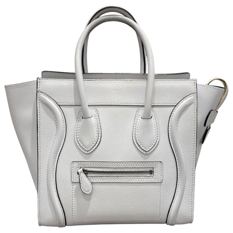 セリーヌ CELINE ラゲージマイクロショッパー 167793 レザー レディース ハンドバッグ