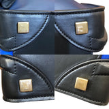 セリーヌ CELINE ラゲージマイクロショッパー 167793 ブルー レザー メンズ ハンドバッグ