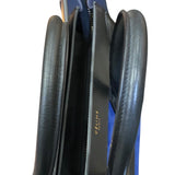 セリーヌ CELINE ラゲージマイクロショッパー 167793 ブルー レザー メンズ ハンドバッグ