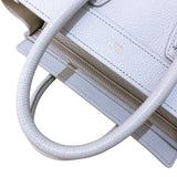 セリーヌ CELINE ラゲージナノショッパー 189243 ホワイト/ゴールド金具 レザー/カーフスキン レディース ショルダーバッグ