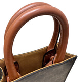 セリーヌ CELINE ミニバーティカルカバ タン コーティングキャンバス レディース ショルダーバッグ
