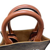 セリーヌ CELINE ミニバーティカルカバ タン コーティングキャンバス レディース ショルダーバッグ