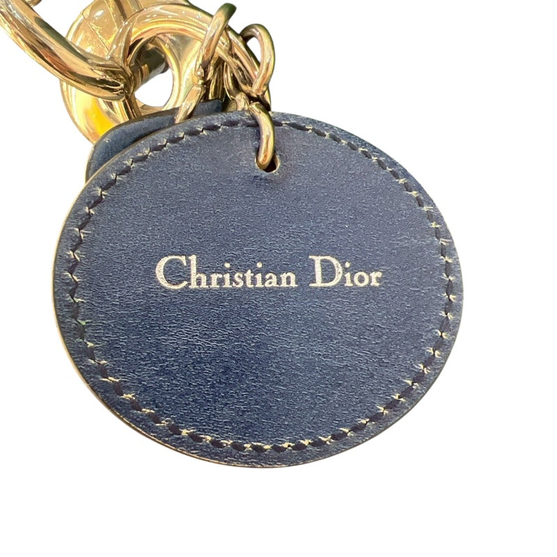 クリスチャン・ディオール Christian Dior レディディオール ミディアム グラデーション ブルー・グリーン・パープル レザー レディース ショルダーバッグ