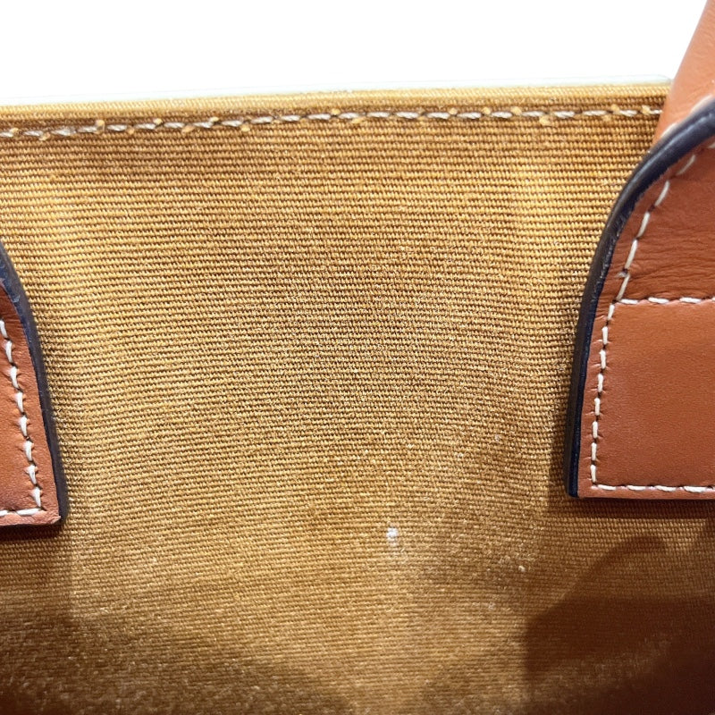 セリーヌ CELINE ミニ バーディカルカバ 194372 ホワイト トリオンフキャンバス レディース ショルダーバッグ