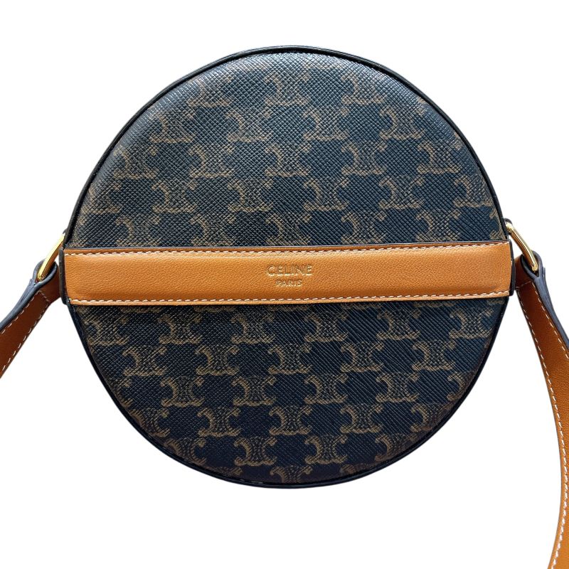 セリーヌ CELINE トリオンフ柄 ショルダー 10G342 ブラウン トリオンフキャンバス/タン レディース ショルダーバッグ