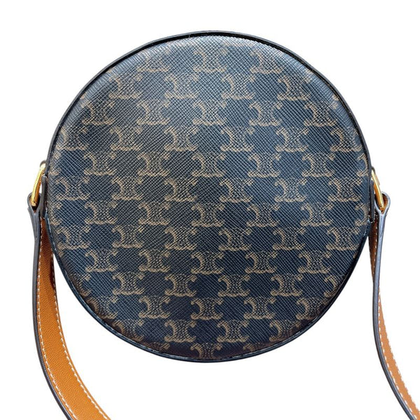 セリーヌ CELINE トリオンフ柄 ショルダー 10G342 ブラウン トリオンフキャンバス/タン レディース ショルダーバッグ