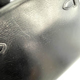 エルメス HERMES ミニケリー20 ○S刻 ブラック GD金具 ボックスカーフ レディース ショルダーバッグ