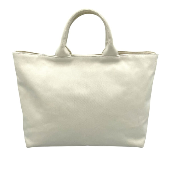 プラダ PRADA 2WAY ハンド 1BG395 ホワイト キャンバス レディース ショルダーバッグ