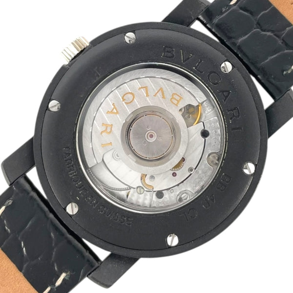 ブルガリ BVLGARI ブルガリブルガリ  BBW40CGLD ブラック カーボン メンズ 腕時計