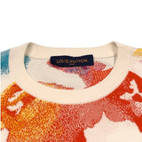 ルイ・ヴィトン LOUIS VUITTON ウォーターカラーモノグラムニットTシャツ HLN01W コットン メンズ 半袖Ｔシャツ