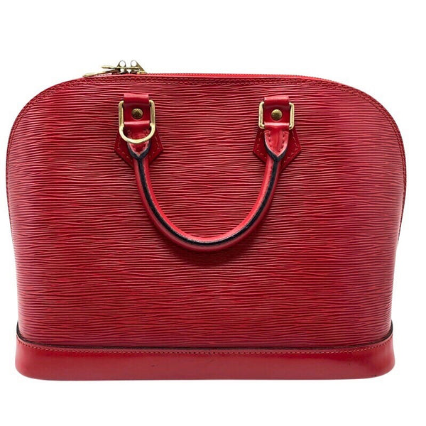 ルイ・ヴィトン LOUIS VUITTON アルマ M52147 レッド エピ レディース ハンドバッグ