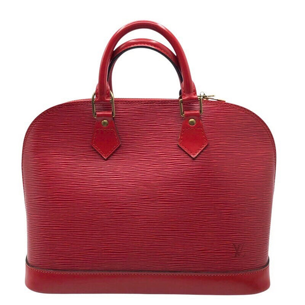 ルイ・ヴィトン LOUIS VUITTON アルマ M52147 レッド エピ レディース ハンドバッグ