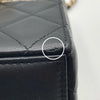 シャネル CHANEL ボックスショルダー AP2656 ブラック×GD金具 ラム レディース ショルダーバッグ
