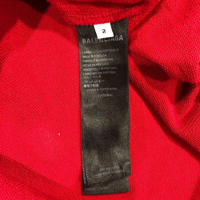 バレンシアガ BALENCIAGA ルーズスウェットパーカー 761458 コットン メンズ パーカー