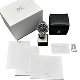 インターナショナルウォッチカンパニー IWC アクアタイマー クロノグラフ IW376804 ブラック ステンレススチール SS メンズ 腕時計