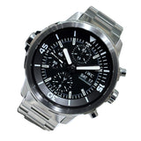 インターナショナルウォッチカンパニー IWC アクアタイマー クロノグラフ IW376804 ブラック ステンレススチール SS メンズ 腕時計