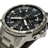 インターナショナルウォッチカンパニー IWC アクアタイマー クロノグラフ IW376804 ブラック ステンレススチール SS メンズ 腕時計