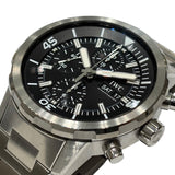 インターナショナルウォッチカンパニー IWC アクアタイマー クロノグラフ IW376804 ブラック ステンレススチール SS メンズ 腕時計