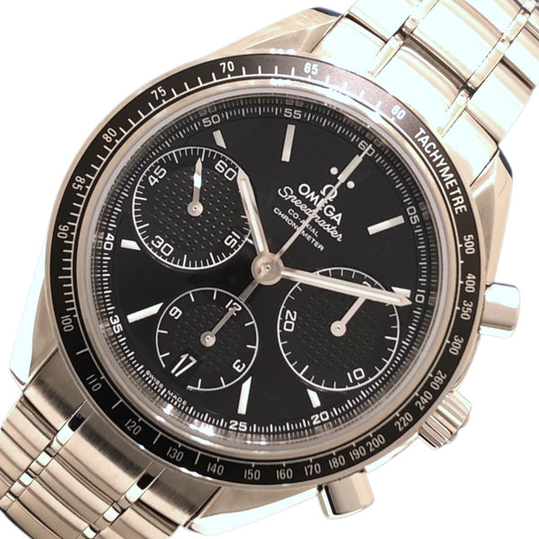 オメガ OMEGA スピードマスター レーシングコーアクシャル クロノメーター クロノグラフ 326.30.40.50 ブラック ステンレススチール SS メンズ 腕時計