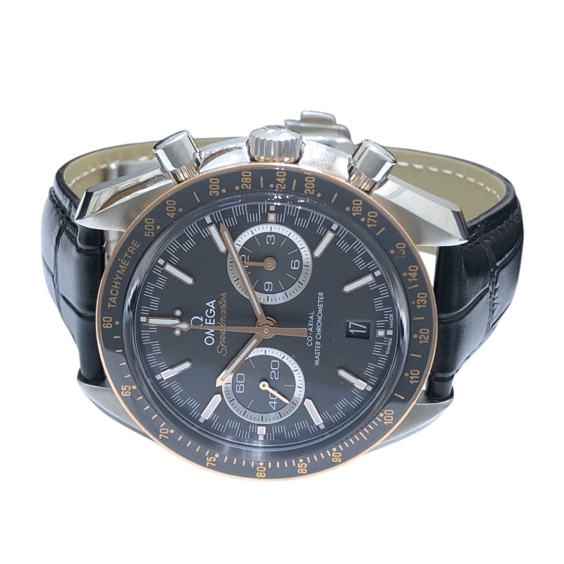 オメガ OMEGA スピードマスターレーシングコーアクシャル マスタークロノメーター 329.23.44.51 ステンレススチール SS メンズ 腕時計