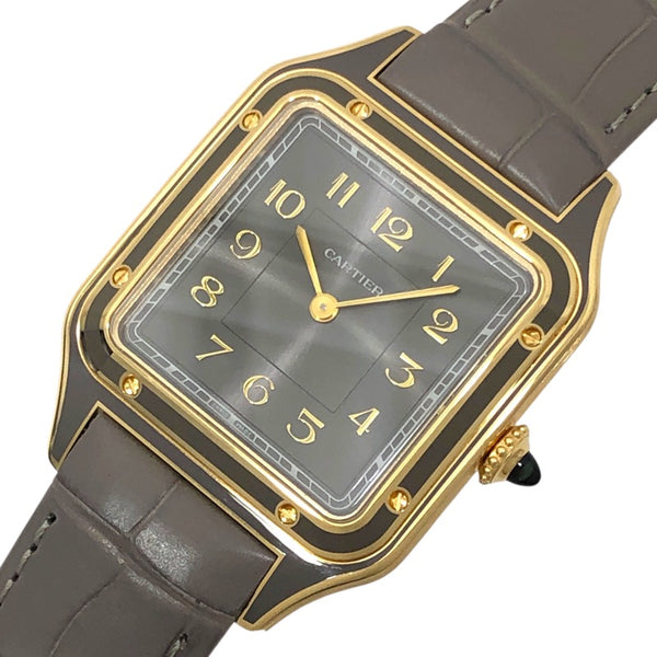 カルティエ Cartier サントス デュモンLM WGSA0097 750YG メンズ