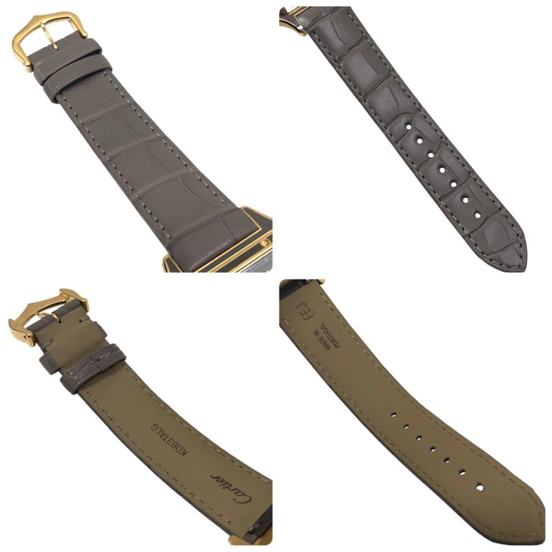 カルティエ Cartier サントス デュモンLM WGSA0097 750YG メンズ 腕時計