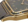 カルティエ Cartier サントス デュモンLM WGSA0097 グレー K18YG/革ベルト 手巻き メンズ 腕時計