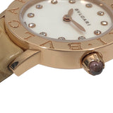 ブルガリ BVLGARI ブルガリブルガリ BBLP26WGL/12 ホワイトシェル 750PG レディース 腕時計