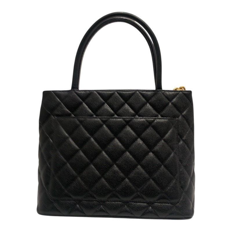 シャネル CHANEL 復刻トート A01804 ブラック キャビア
