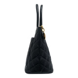 シャネル CHANEL 復刻トート A01804 ブラック キャビア レディース ハンドバッグ