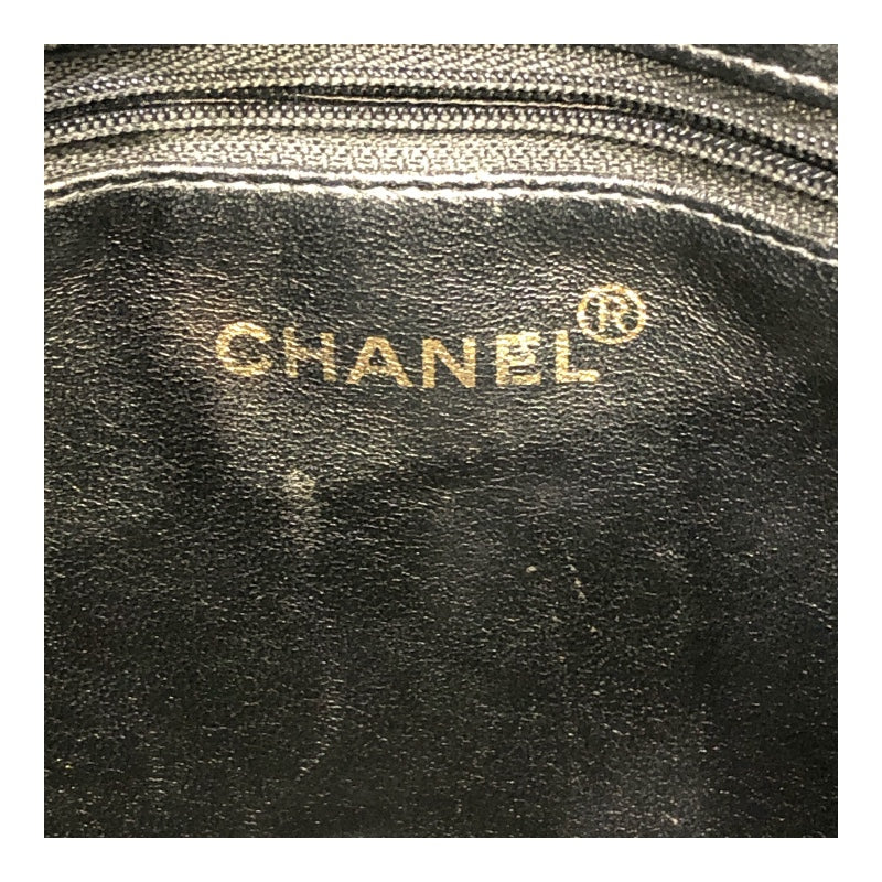 シャネル CHANEL 復刻トート A01804 ブラック キャビア レディース ハンドバッグ