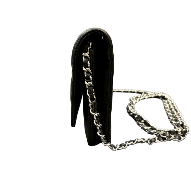 シャネル CHANEL マトラッセチェーンバッグ ブラック カーフレザーカーフ/SV金具 レディース ショルダーバッグ
