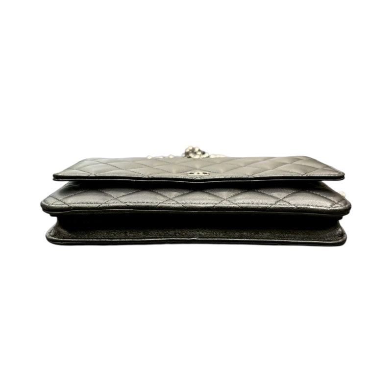 シャネル CHANEL マトラッセチェーンバッグ ブラック カーフレザーカーフ/SV金具 レディース ショルダーバッグ