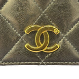 シャネル CHANEL マトラッセチェーンショルダー ブラック ラムスキン/GD金具 レディース ショルダーバッグ
