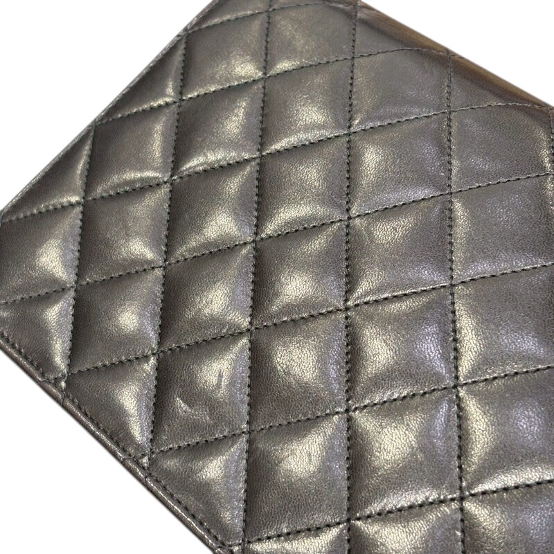 シャネル CHANEL マトラッセチェーンショルダー ブラック ラムスキン/GD金具 レディース ショルダーバッグ