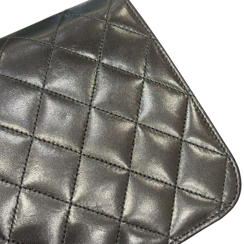 シャネル CHANEL マトラッセチェーンショルダー ブラック ラムスキン/GD金具 レディース ショルダーバッグ