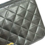 シャネル CHANEL マトラッセチェーンショルダー ブラック ラムスキン/GD金具 レディース ショルダーバッグ