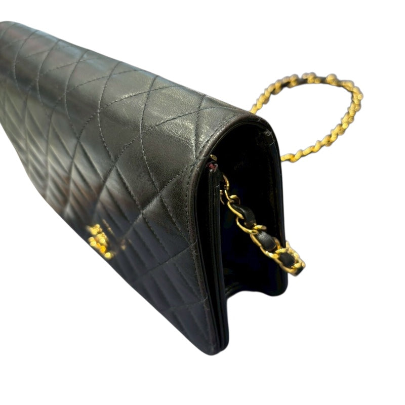 シャネル CHANEL マトラッセチェーンショルダー ブラック ラムスキン/GD金具 レディース ショルダーバッグ