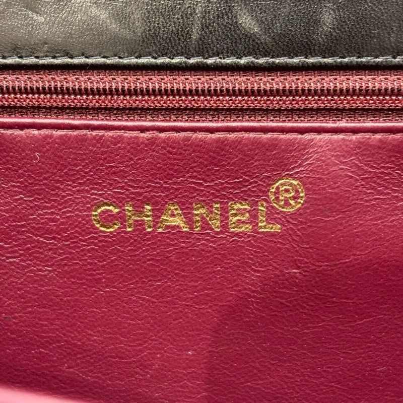 シャネル CHANEL マトラッセチェーンショルダー ブラック ラムスキン/GD金具 レディース ショルダーバッグ