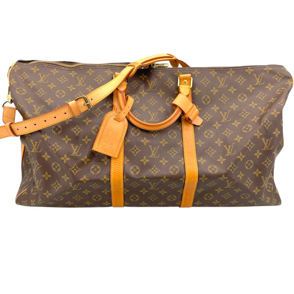 ルイ・ヴィトン LOUIS VUITTON キーポル・バンドリエール ６0 M41412 ブラウン モノグラム ユニセックス ボストンバッグ