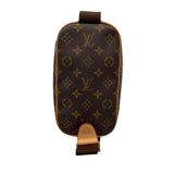 ルイ・ヴィトン LOUIS VUITTON ポシェット・ガンジュ M51870 ブラウン モノグラム・キャンバス ユニセックス ショルダーバッグ