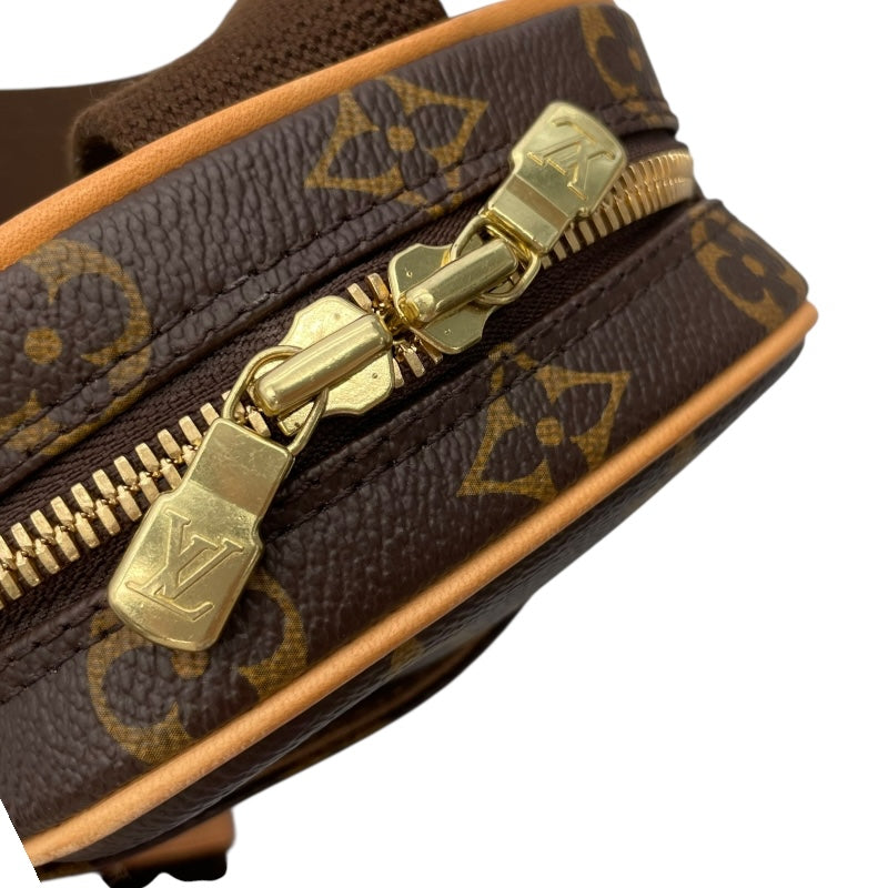 ルイ・ヴィトン LOUIS VUITTON ポシェット・ガンジュ M51870 ブラウン モノグラム・キャンバス ユニセックス ショルダーバッグ