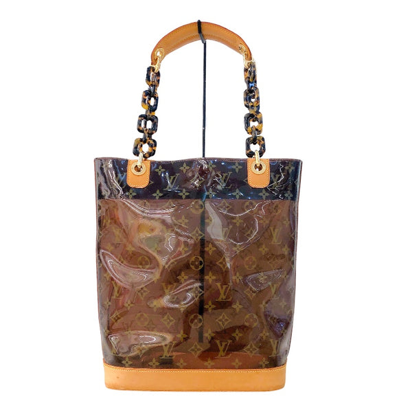 ルイ・ヴィトン LOUIS VUITTON カバ・アンブルMM M92501 ブラウン モノグラム・ビニール レディース その他バッグ
