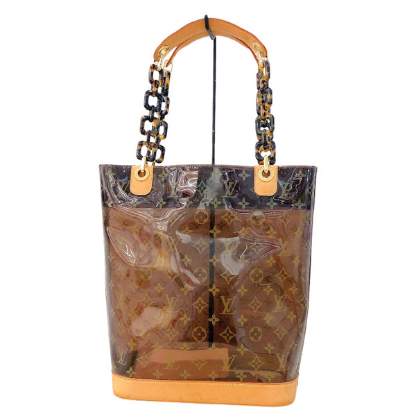 ルイ・ヴィトン LOUIS VUITTON カバ・アンブルMM M92501 ブラウン モノグラム・ビニール レディース その他バッグ