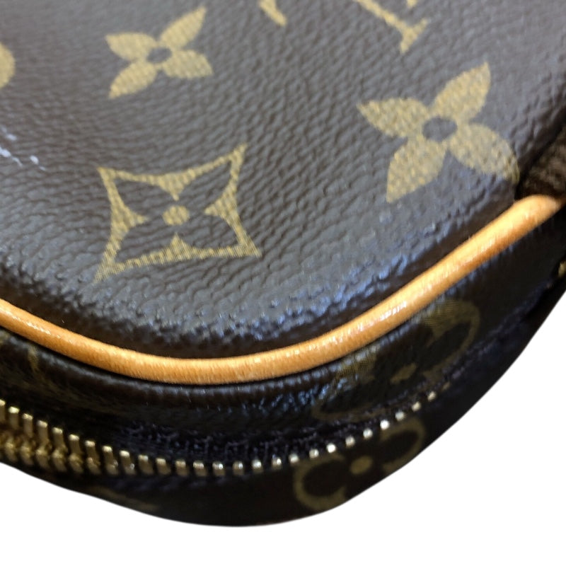 ルイ・ヴィトン LOUIS VUITTON ポシェット･ガンジュ M51870 ブラウン モノグラム ユニセックス ショルダーバッグ