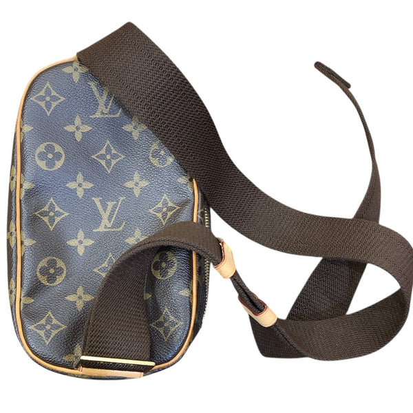 ルイ・ヴィトン LOUIS VUITTON ポシェット･ガンジュ M51870 ブラウン モノグラム ユニセックス ショルダーバッグ