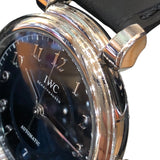 インターナショナルウォッチカンパニー IWC ダヴィンチオートマティック36 IW458312 ネイビー SS/革ベルト メンズ 腕時計
