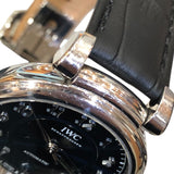 インターナショナルウォッチカンパニー IWC ダヴィンチオートマティック36 IW458312 ネイビー SS/革ベルト メンズ 腕時計