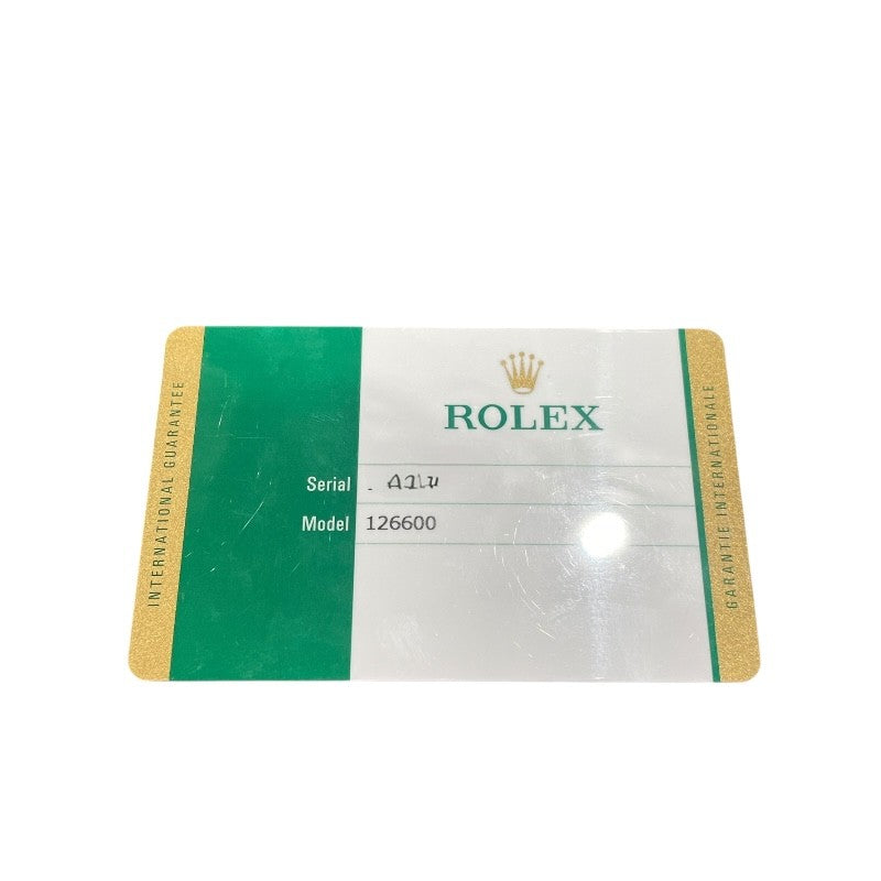 ロレックス ROLEX シードゥエラー 126600 ステンレススチール 自動巻き メンズ 腕時計